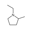 1-Ethyl-2-methylpyrrolidine结构式