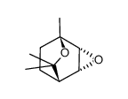 1,6,6-trimethyl3,7-dioxatricyclo[3.2.2.02,4]nonane Structure