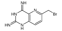 6-(bromomethyl)pyrido[3,2-d]pyrimidine-2,4-diamine结构式