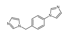 1-[4-(imidazol-1-ylmethyl)phenyl]imidazole Structure