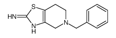 5-benzyl-6,7-dihydro-4H-[1,3]thiazolo[4,5-c]pyridin-2-amine Structure