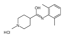 1-Methyl-piperidine-4-carbonsaure-o,o-xylidid hydrochlorid [German] picture