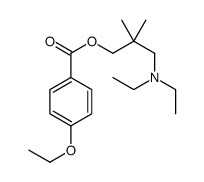 [3-(diethylamino)-2,2-dimethylpropyl] 4-ethoxybenzoate结构式