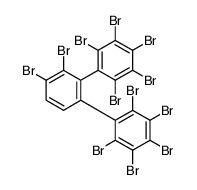 dodecabromoterphenyl Structure