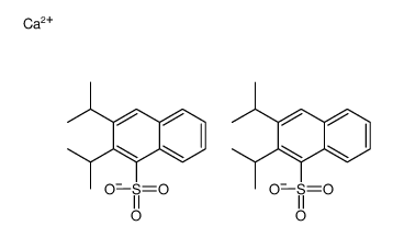 calcium bis(diisopropylnaphthalenesulphonate)结构式