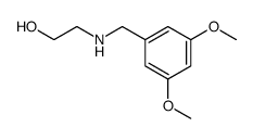 2-(3,5-Dimethoxy-benzylamino)-ethanol Structure