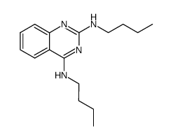 N2,N4-dibutylquinazoline-2,4-diamine Structure