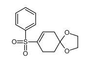 8-(benzenesulfonyl)-1,4-dioxaspiro[4.5]dec-7-ene Structure