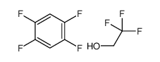 1,2,4,5-tetrafluorobenzene,2,2,2-trifluoroethanol Structure