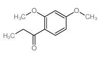 2',4'-二甲氧基苯丙酮结构式