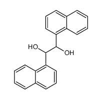 1,2-di(naphthalen-1-yl)ethane-1,2-diol结构式