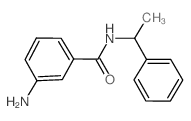 3-Amino-N-(1-phenylethyl)benzamide structure