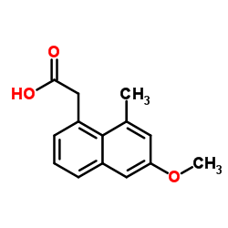 2-(6-Methoxy-8-Methylnaphthalen-1-yl)acetic acid structure