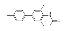 N-(3,5,4'-trimethyl-biphenyl-4-yl)-acetamide Structure