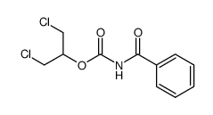 benzoyl-carbamic acid-(β,β'-dichloro-isopropyl ester)结构式