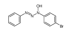 1-(4-bromo-phenyl)-3-phenyl-triazen-1-ol结构式