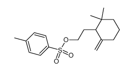 1-[2'-(p-Toluenesulfonyl)ethyl]-2-methylene-6,6-dimethylcyclohexane Structure