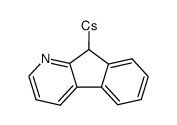 (9H-indeno[2,1-b]pyridin-9-yl)cesium Structure