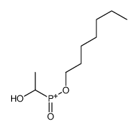 heptoxy-(1-hydroxyethyl)-oxophosphanium Structure