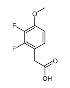 2-(2,3-二氟-4-甲氧基苯基)乙酸结构式