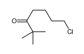 7-chloro-2,2-dimethylheptan-3-one结构式