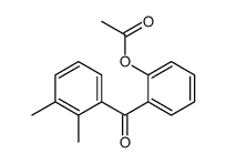 2-ACETOXY-2',3'-METHYLBENZOPHENONE structure
