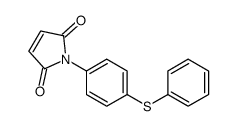 1-(4-phenylsulfanylphenyl)pyrrole-2,5-dione Structure