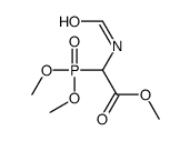 methyl 2-dimethoxyphosphoryl-2-formamidoacetate Structure