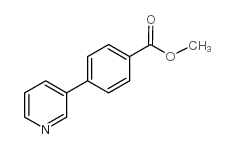 4-(3-吡啶)苯甲酸甲酯结构式
