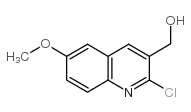 2-CHLORO-6-METHOXYQUINOLINE-3-METHANOL picture