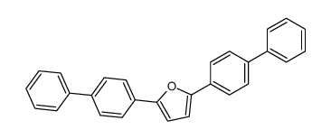 2,5-bis(4-phenylphenyl)furan Structure