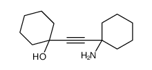 1-[2-(1-aminocyclohexyl)ethynyl]cyclohexan-1-ol Structure