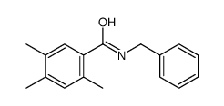 N-benzyl-2,4,5-trimethylbenzamide Structure