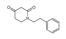1-(2-phenylethyl)piperidine-2,4-dione Structure