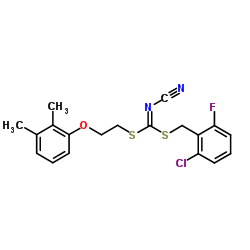 (2-Chloro-6-fluorobenzyl)[2-(2,3-dimethylphenoxy)ethyl]cyanocarbonimidodithioate picture