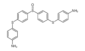 4,4'-bis(4-aminophenylthio)diphenyl sulfone结构式