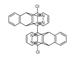 1,1'-bi(4-chloro-9,10-dihydro-9,10-[1'',2'']benzeno-2,3-diazaanthracenyl) Structure