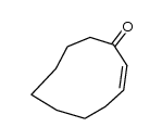 (2Z)-2-Cyclodecene-1-one结构式