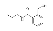 o-Hydroxymethyl-N-propylbenzamid结构式