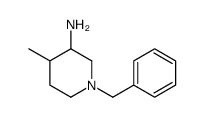 1-benzyl-4-methylpiperidin-3-amine structure