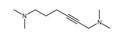 tetra-N-methyl-hex-2-ynediyldiamine结构式