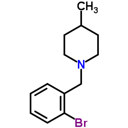 1-(2-Bromobenzyl)-4-methylpiperidine Structure