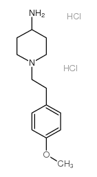 1-[2-(4-methoxyphenyl)ethyl]piperidin-4-amine,dihydrochloride Structure