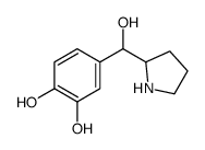1,2-Benzenediol, 4-(hydroxy-2-pyrrolidinylmethyl)- (9CI)结构式