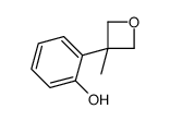 2-(3-Methyloxetan-3-yl)phenol structure