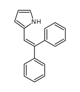 1,1-diphenyl-2-(pyrrol-2-yl)ethylene Structure