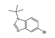 5-Bromo-1-(tert-butyl)-1H-benzo[d]imidazole Structure