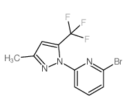 2-溴-6-(3-甲基-5-三氟甲基吡唑-1-基)吡啶图片