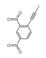 2,4-dinitro-1-[2-iodoethynyl]benzene结构式