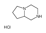 Pyrrolo[1,2-a]pyrazine, octahydro-, hydrochloride (1:1), (8aR)- structure